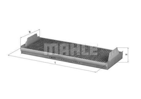 Фільтр салону / ERF ECT 12.36 ST -11.39 MT -11.42 MT -13.46 MT MAHLE / KNECHT LAK 154