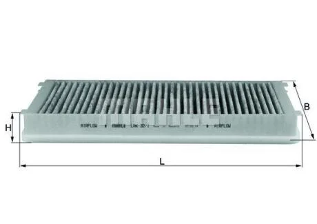 Фільтр салону MAHLE / KNECHT LAK 32/1