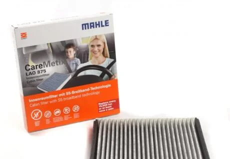 Фiльтр салону (антиалергія) MAHLE / KNECHT LAO 875