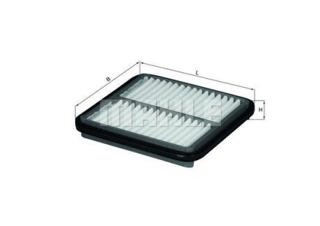 A_Фільтр повітряний Mahle Toyota MAHLE / KNECHT LX 1023