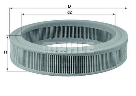 Фільтр повітр. (Knecht-mahle) MAHLE / KNECHT LX 108