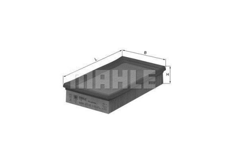 Фільтр пов. (Knecht-Mahle) MAHLE / KNECHT LX 112