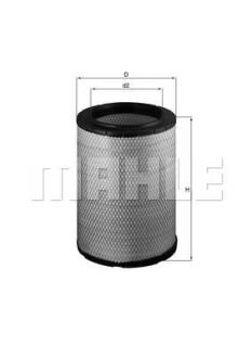 A_Фільтр повітряний Mahle Volvo MAHLE / KNECHT LX 1600