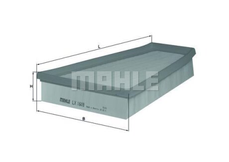 Фильтр воздушный Renault MAHLE / KNECHT LX 1609