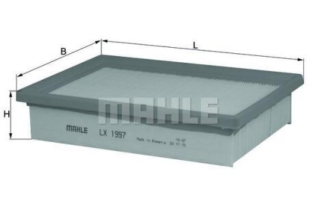 Повітряний фільтр MAHLE / KNECHT LX 1997