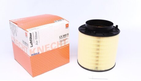 Фильтр воздушный AUDI A4/A5/Q5/S4/S5/SQ5 08- 3.2FSI/3.0TFSI MAHLE / KNECHT LX 2091D