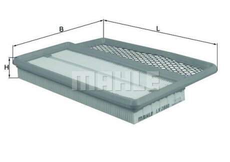 Фільтр повітряний_ Mahle Fiat MAHLE / KNECHT LX 2880