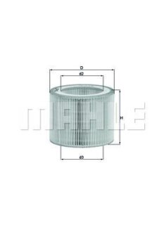 Фільтр повітряний / NEW HOLLAND TM 120, TM 130, TM 140, TM 155 MAHLE / KNECHT LX 3009