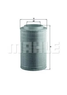 Фільтр повітряний / MAN, SOLARIS BUSSE MAHLE / KNECHT LX 3117