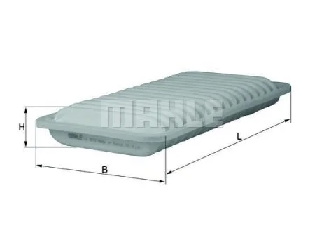 Повітряний фільтр (Воздушный фильтр) MAHLE / KNECHT LX 3279