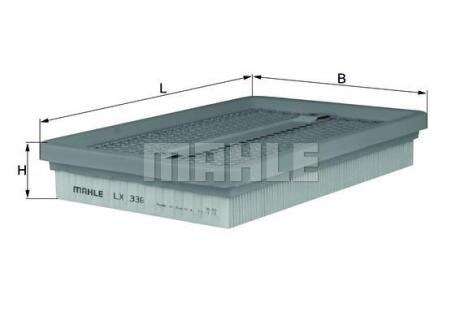 Фільтр повітряний Mahle Mazda MAHLE / KNECHT LX 336