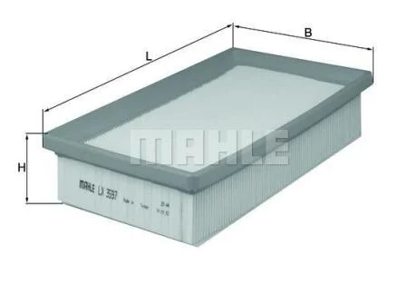 Фільтр повітряний Mahle Fiat MAHLE / KNECHT LX 3597