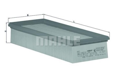 Фільтр пов. (Knecht-Mahle) MAHLE / KNECHT LX 477
