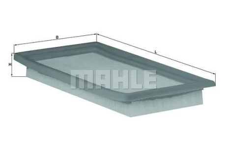Фільтр повітряний 1.7D 8V FIAT Punto 93-99 MAHLE / KNECHT LX 480