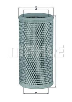 Фільтр пов. (Knecht-Mahle) MAHLE / KNECHT LX 519