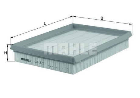 Фільтр забору повітря MAHLE / KNECHT LX 525