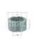 Фільтр повітря - фільтруючий елемент BMW R 850/1100/1150 1992-2007 MAHLE / KNECHT LX 578 (фото 1)
