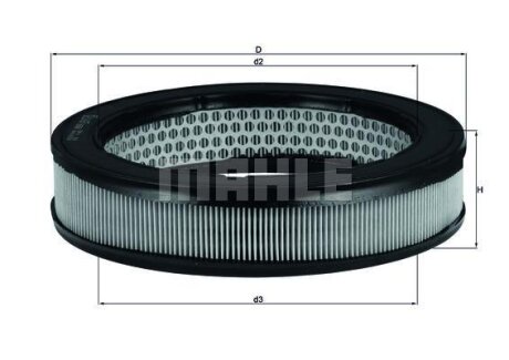 Повітряний фільтр MAHLE / KNECHT LX 67