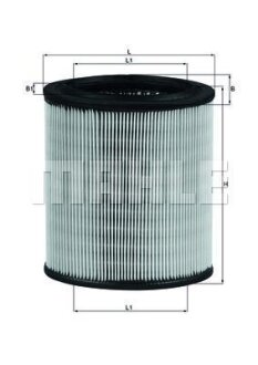 Фільтр повіт. (Knecht-Mahle) MAHLE / KNECHT LX 715