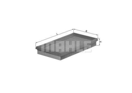 Фильтр воздушный Opel,Vauxhall MAHLE / KNECHT LX 869