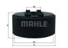 Фільтр повітряний MAHLE / KNECHT LX 870 (фото 1)