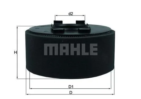 Фільтр повітряний MAHLE / KNECHT LX 870