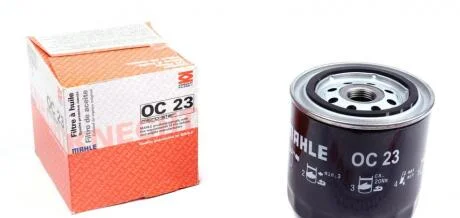 Фільтр мастильний двигуна ГАЗ дв.406, FORD, TOYOTA (Knecht-Mahle) MAHLE / KNECHT OC 23 (фото 1)