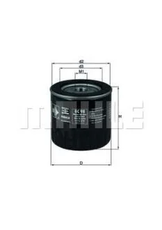 Фільтр масл. (Knecht-Mahle) Розпродаж MAHLE / KNECHT OC 98