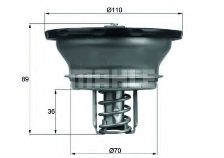 Mahle - Термостат MAHLE / KNECHT THD 3 76