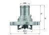 Термостат системи охолодження MAHLE / KNECHT TI 122 87D (фото 1)