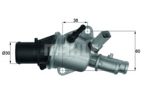 Mahle - Термостат MAHLE / KNECHT TI 156 88