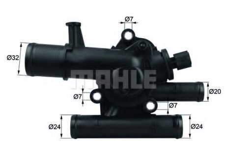 Mahle - Термостат MAHLE / KNECHT TI 214 83