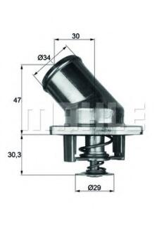 A_Термостат Behr 1.169.87.344 DAEWOO Espero 1,8 95-99 MAHLE / KNECHT TI 3 87