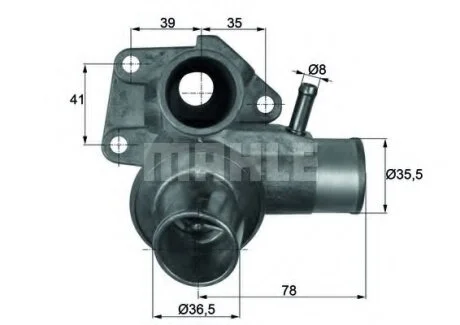 Mahle - Термостат MAHLE / KNECHT TI 63 85D