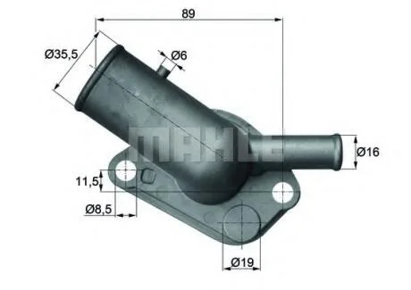 Термостат MAHLE / KNECHT TI 64 87D