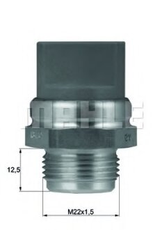 Mahle - Датчик включення вентилятора MAHLE / KNECHT TSW 9D