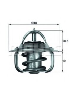 Термостат AUDI, FORD, SEAT, VW (Mahle) MAHLE / KNECHT TX 5 92D