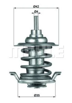 Термостат системи охолодження (83°C, без прокладки) MAZ 170, 200 CLAAS ATLES DEUTZ FAHR AGROTRON, AGROTRON L, M LAMBORGHINI R, VICTORY RENAULT ATLES BF4M1013FC-TCD2013L62V MAHLE / KNECHT TX5983
