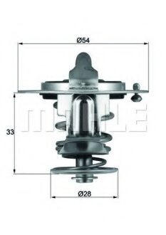 Mahle - Термостат MAHLE / KNECHT TX 72 85D