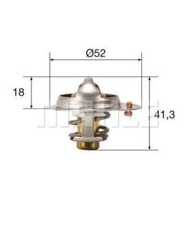 Термостат системи охолодження MAHLE / KNECHT TX 85 82