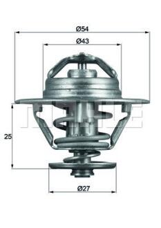 Термостат MAHLE / KNECHT TX 93 74D