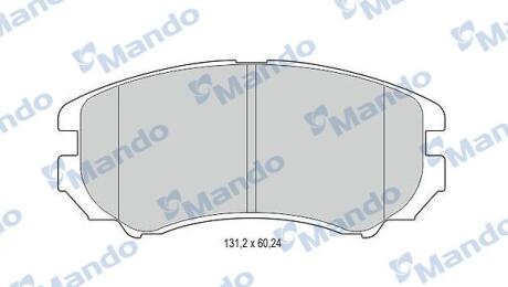 Гальмівні колодки до дисків MANDO MBF015308