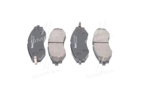 Колодки гальмівні передні Lacetti, Leganza,Evanda,Tacuma з піщалкою + / 96446742/SP1 MANDO MPD15