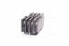 Колодки тормозные передние (17 мм) Toyota Land Cruiser Prado (J12) 3.0D, 4.0 03- MANDO MPT25 (фото 4)