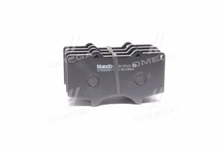 Колодки тормозные передние (17 мм) Toyota Land Cruiser Prado (J12) 3.0D, 4.0 03- MANDO MPT25