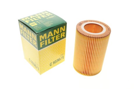 Фільтр повітряний MANN C 1036/1