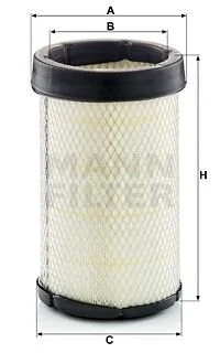 Повітряний фільтр MANN C17017
