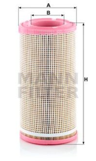 Фільтр повітряний AG CHEM 8103, 3104, 8104 CATERPILLAR 312D2 GC, 312D2 L, 315, 315B, 315C, 315CL, 315L, 317BL, 317BLN, 318B, 318BL, 318BLN, 318D2, 939 JOHN DEERE 50DLC, 640G III, 648G III MANN C 17 340/2