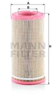 Фільтр повітряний AG CHEM 8103, 3104, 8104 CATERPILLAR 312D2 GC, 312D2 L, 315, 315B, 315C, 315CL, 315L, 317BL, 317BLN, 318B, 318BL, 318BLN, 318D2, 939 JOHN DEERE 50DLC, 640G III, 648G III MANN C 17 340/2