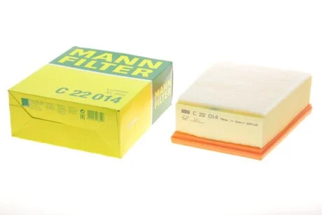 Фильтр воздушный (220x194x70) (с поролоном) Renault Megane Scenic Talisman 15- MANN C 22 014